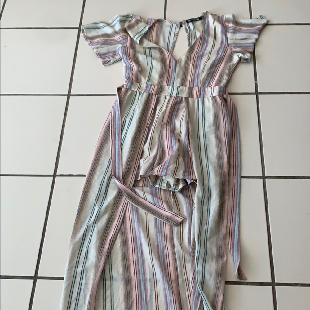 Breezy short bottom pantsuit